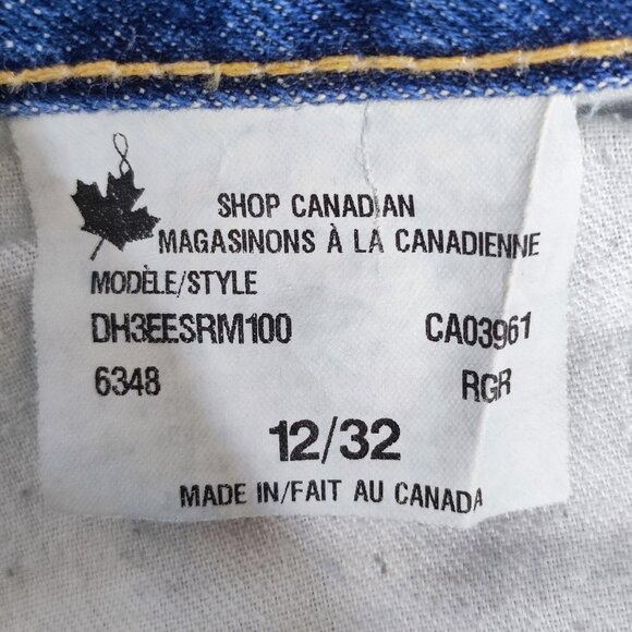 Denver Hayes Classic Fit High-rise Bootcut jeans women's size 12/32 denim blue - Picture 8 of 16